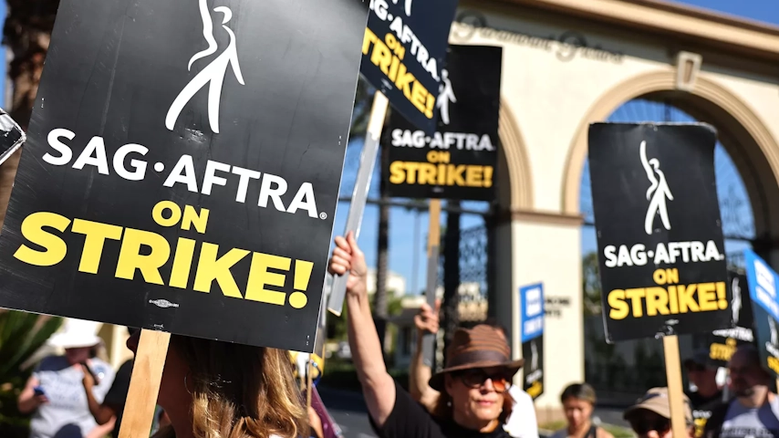 sag aftra strike actors