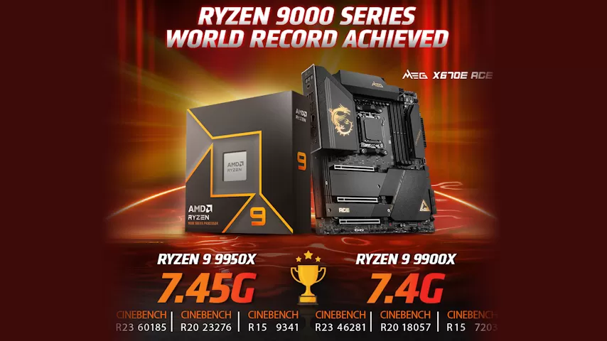 amd ryzen 9000 record