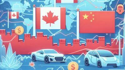 canada vs china electrocar tariffs