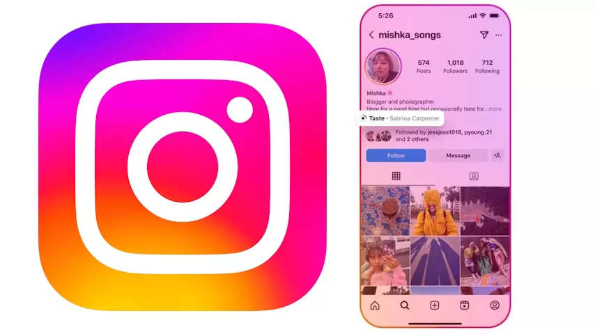 instagram music profile