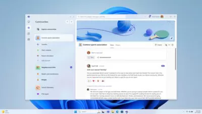 microsoft teams app interface