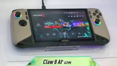 msi claw 8 ai+