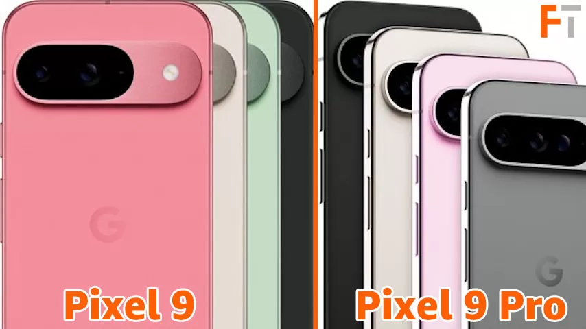 pixel 9 pro and 9 pro xl colors