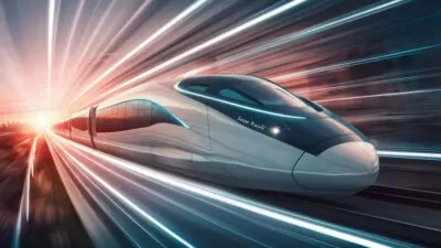 ultra high speed maglev train