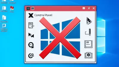 windows control panel disable