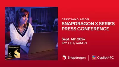 snapdragon x series press conference