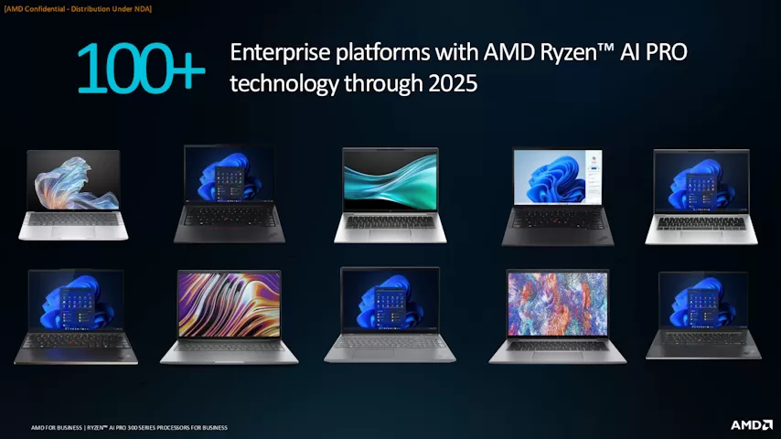 amd ryzen ai pro 300 series laptops