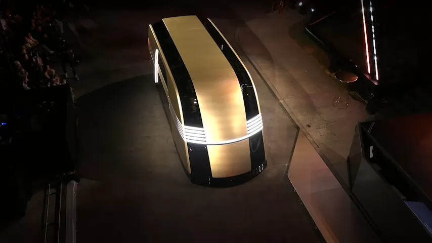 tesla robovan